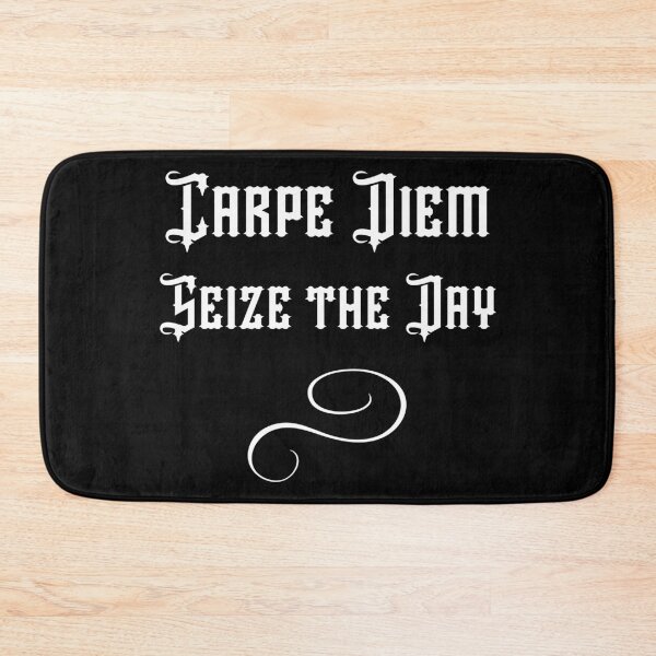 Aperçu de l'œuvre Carpe Diem Seize The Day Citation latine inspirante créée et vendue par giftsbyminuet.