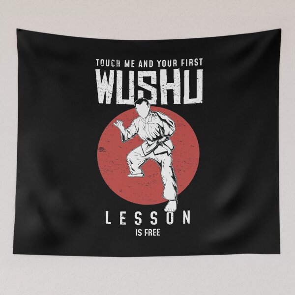 Item preview, Free Lesson Chinese Martial Arts Wushu graphic designed and sold by jakehughes2015.