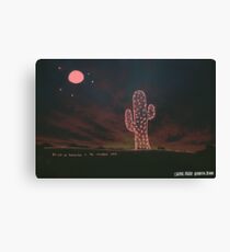 Not So Lonesome in the Crowded West Canvas Print