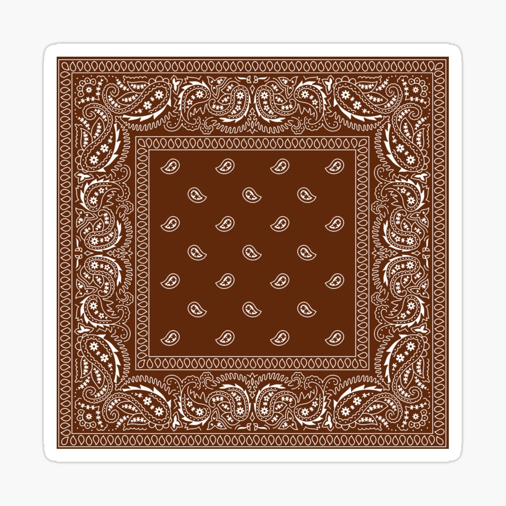 Bandana - Classic Brown - Traditional  | Samsung Galaxy Phone Case