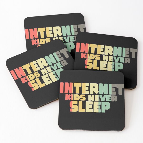 Item preview, Internet Kids Never Sleep Geek Funny Gifts  designed and sold by MillanMarketing.