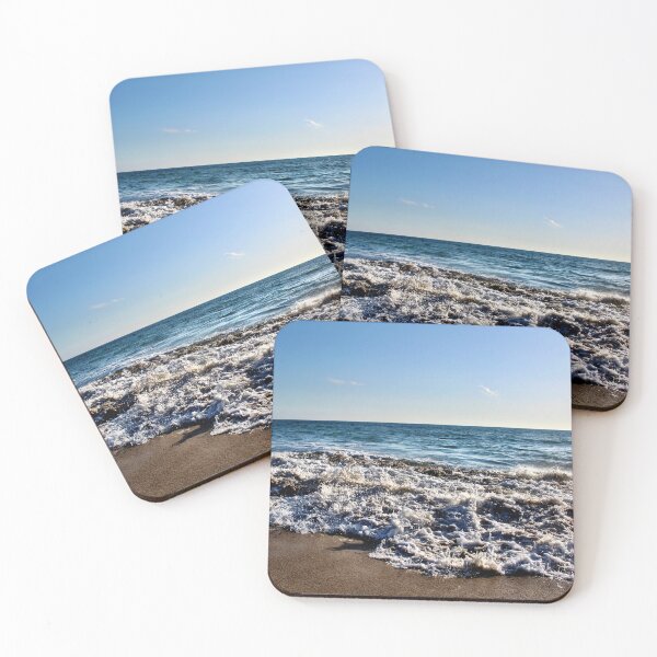 Item preview, beach ocean waves scenery photograhy nature designed and sold by charmingthreads.