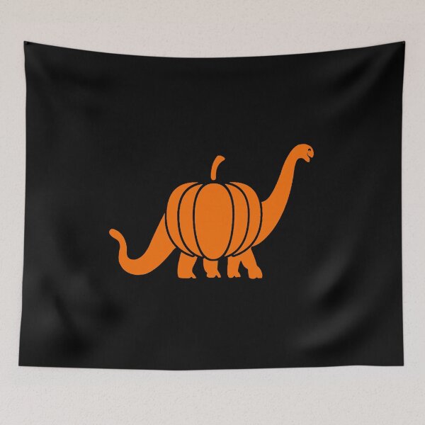 Aperçu de l'œuvre Pumpkasaurus Pumpkin Dinosaur Halloween produit créée et vendue par BUBLTEES.