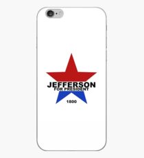 Jefferson für Präsident (2 Farben) iPhone-Hülle & Cover