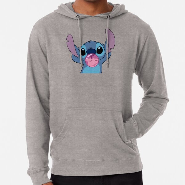Stitch fluffy hoodie clearance