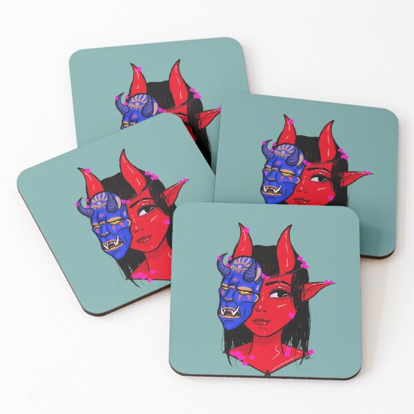 Item preview, Oni girl designed and sold by Salem Scribbles.