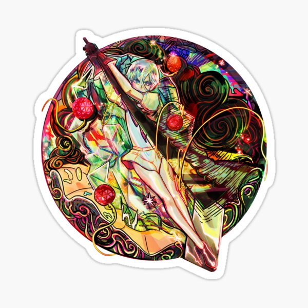 LAND OF THE LUSTROUS! Antarticite Battle Sticker