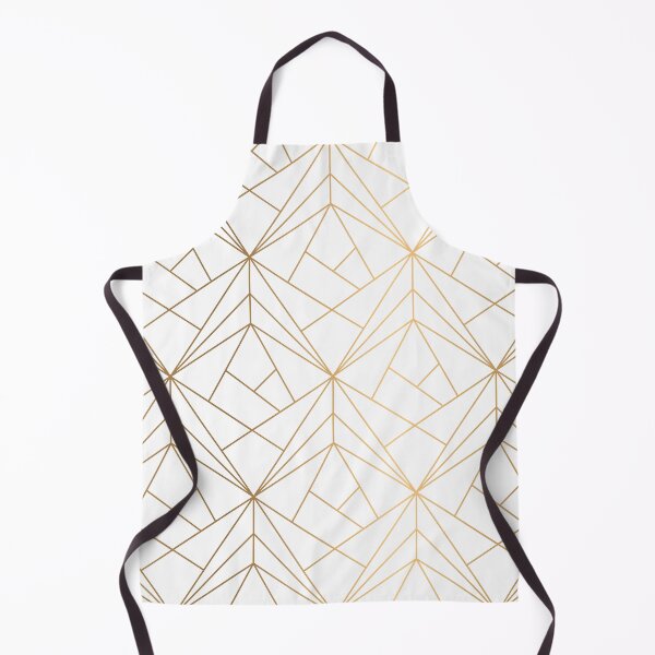 Item preview, Geometric Gold Pattern With White Shimmer designed and sold by Vic Torys ☆.