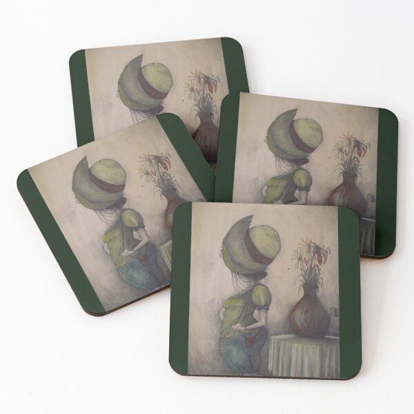 Item preview, The Lady and the Flowers  designed and sold by Melanie de Boehmler.