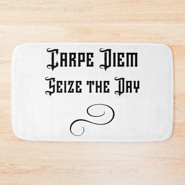 Aperçu de l'œuvre Carpe Diem Seize The Day Citation latine inspirante créée et vendue par giftsbyminuet.