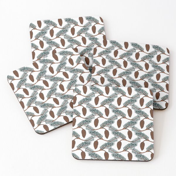 Item preview, Pine Cone | Pine Tree Pattern | Forest Pattern designed and sold by Hilary Leslie.