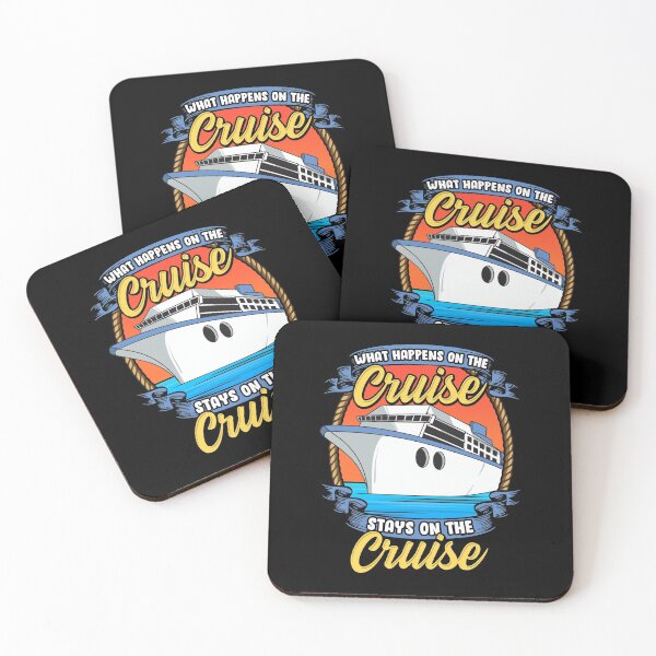 Item preview, What Happens On The Cruise Stays On The Cruise Pun designed and sold by perfectpresents.
