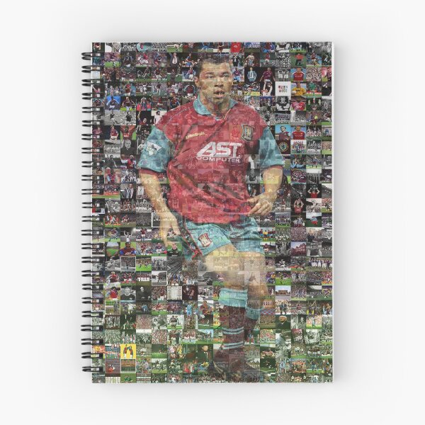 Item preview, aston villa football club legends prints posters paul mcgrath mosaic designed and sold by madein1874.