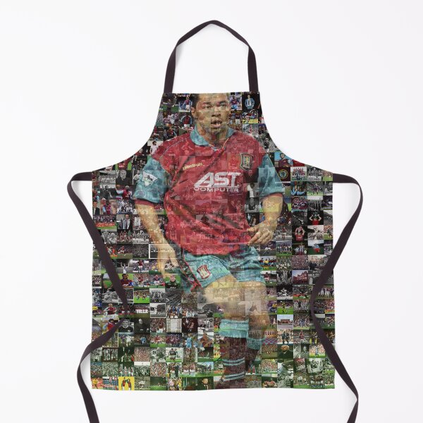 Item preview, aston villa football club legends prints posters paul mcgrath mosaic designed and sold by madein1874.