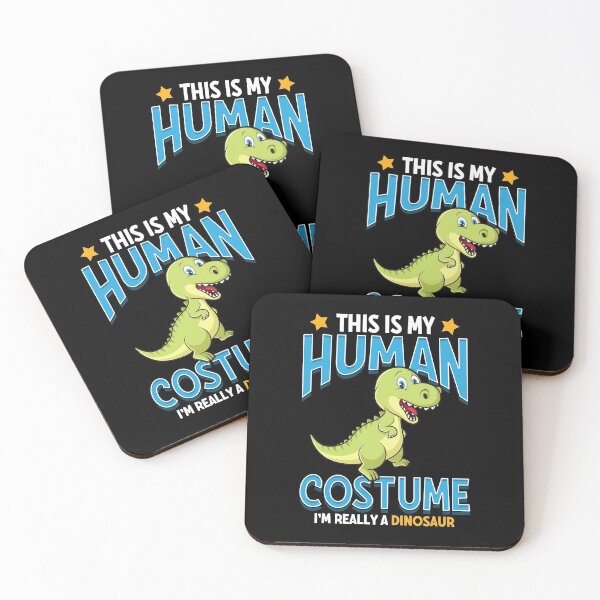 Item preview, This Is My Human Costume I'm Really A Dinosaur Pun designed and sold by perfectpresents.