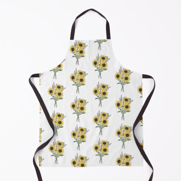 Vista previa del artículo con la obra «Girasoles y lavanda», diseñado y vendido por Rebecca Hoepf.