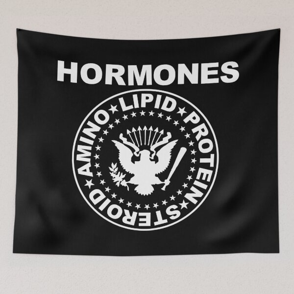 Item preview, Hormones designed and sold by BunkerPunch.