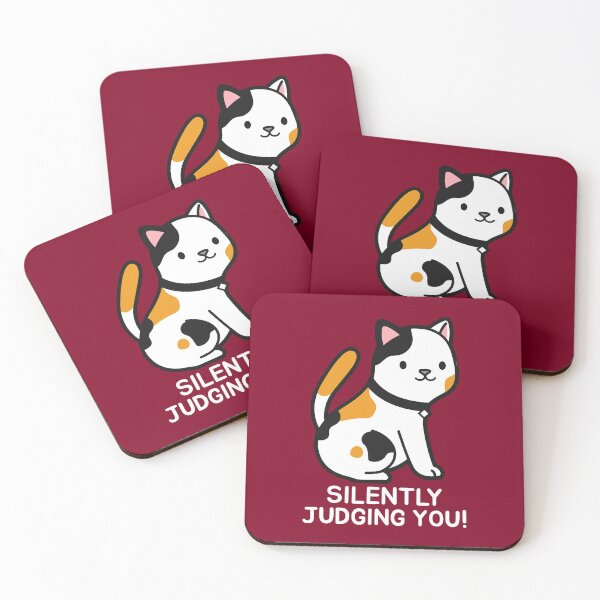 Item preview, Cat Judging You designed and sold by sillyaprons.