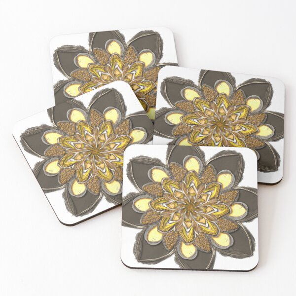 Item preview, Gold Vibrance Blooms designed and sold by busyBeanz.