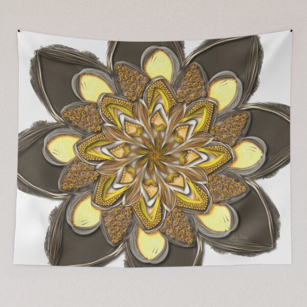 Item preview, Gold Vibrance Blooms designed and sold by busyBeanz.
