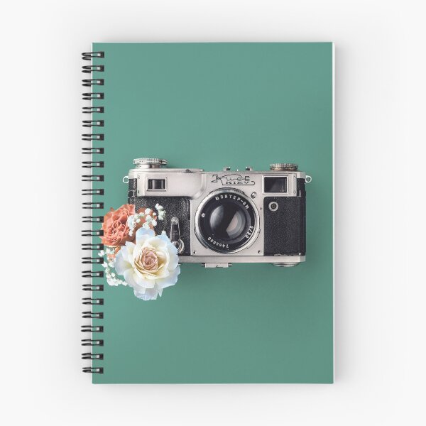 Item preview, Vintage Camera With Flowers designed and sold by sschaerer.