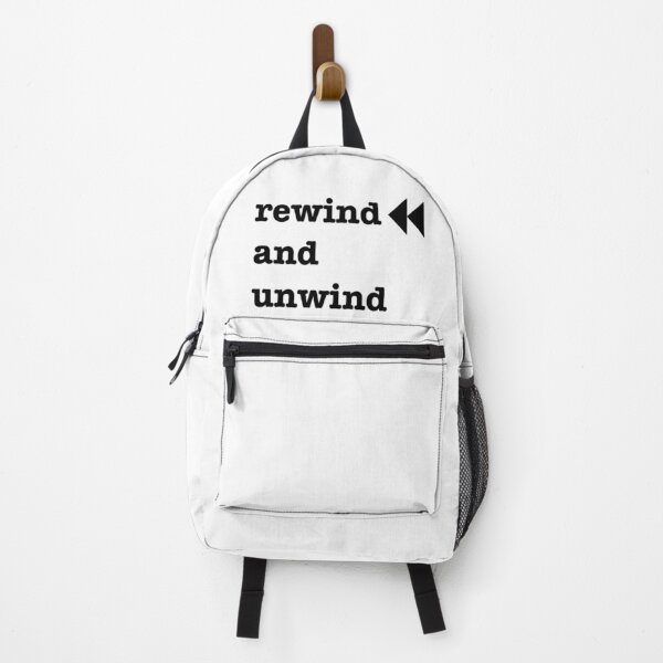 Item preview, Rewind and Unwind (Black) designed and sold by foriox.
