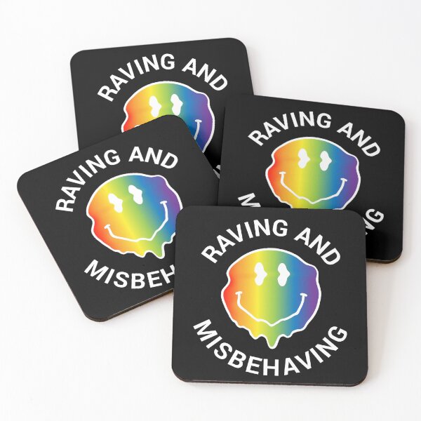 Item preview, raving and misbehaving designed and sold by nicole thorne.