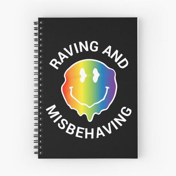 Item preview, raving and misbehaving designed and sold by nicole thorne.