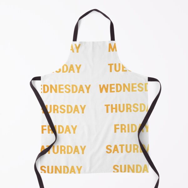 Item preview, days of the week yellow  designed and sold by Aricyr.