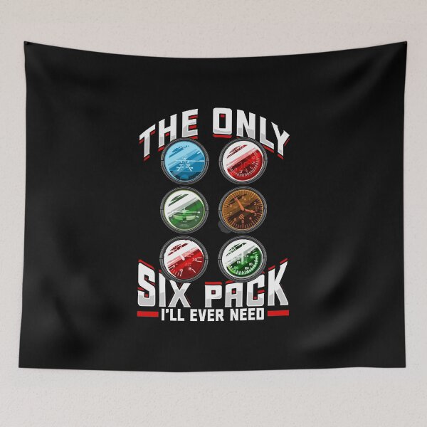 Item preview, The Only Six Pack I'll Ever Need Airplane Pilot designed and sold by perfectpresents.