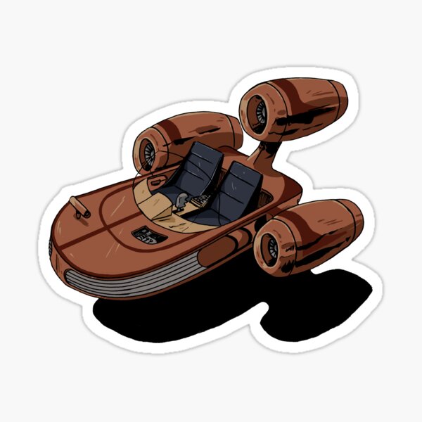 Landspeeder Sticker
