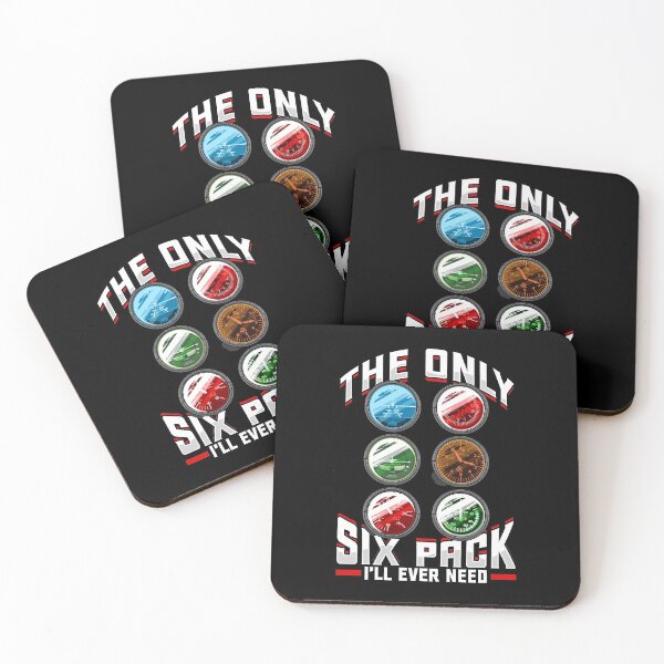 Item preview, The Only Six Pack I'll Ever Need Airplane Pilot designed and sold by perfectpresents.