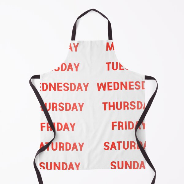 Item preview, days of the week red  designed and sold by Aricyr.