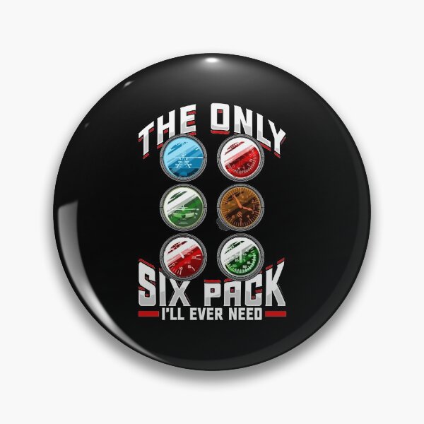 Item preview, The Only Six Pack I'll Ever Need Airplane Pilot designed and sold by perfectpresents.