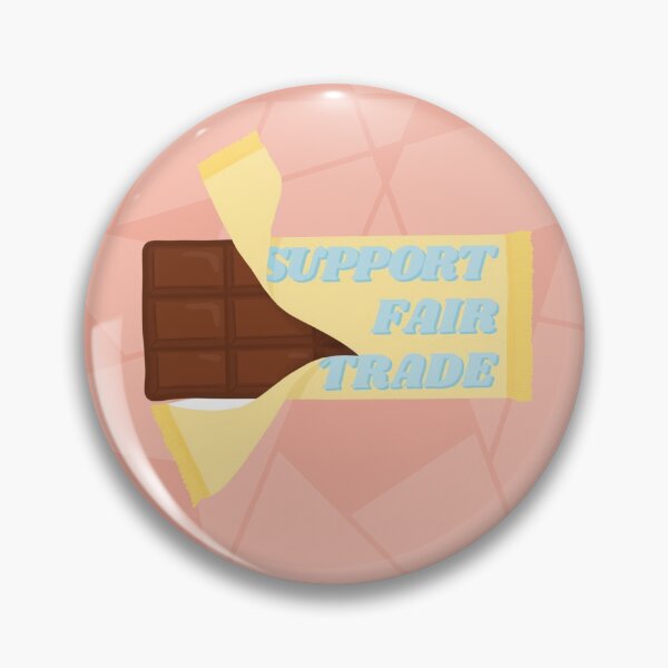 Item preview, "Support Fair Trade" chocolate bar designed and sold by arianalim.