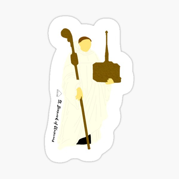 Item preview, Saint Bernard of Clairvaux designed and sold by Kelsey Gunkel.