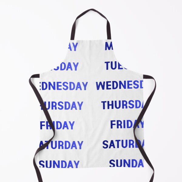 Item preview, days of the week blue  designed and sold by Aricyr.