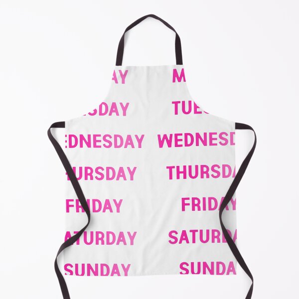 Item preview, days of the week pink designed and sold by Aricyr.