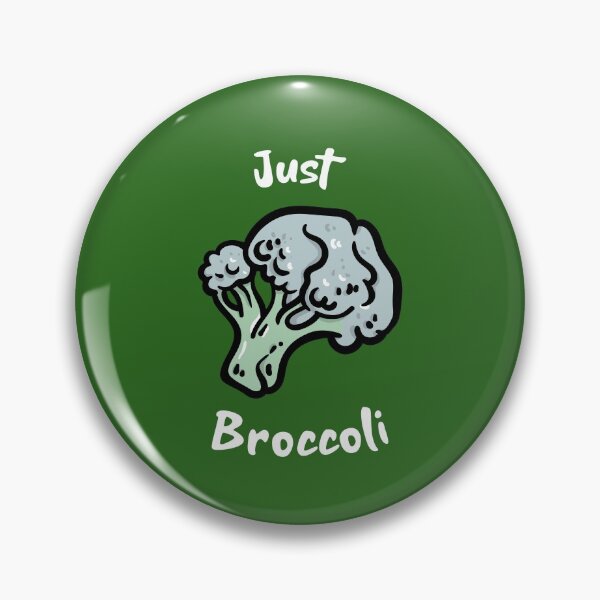 Item preview, Just Broccoli Mask designed and sold by sillyaprons.