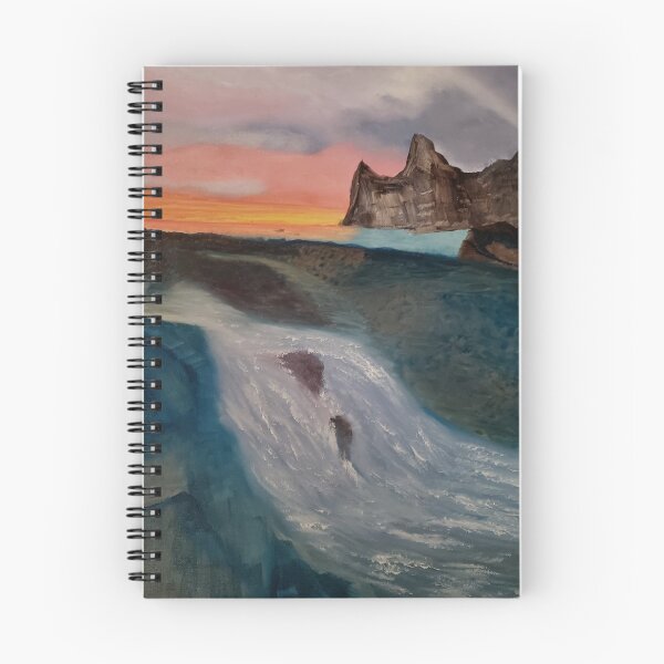 Item preview, Mystical Evening oil painting by tabitha kremesec designed and sold by Tabitha Kremesec.