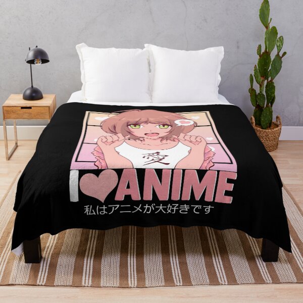 Item preview, Cute I Love Anime Girl Japanese Kawaii Obsessed designed and sold by perfectpresents.
