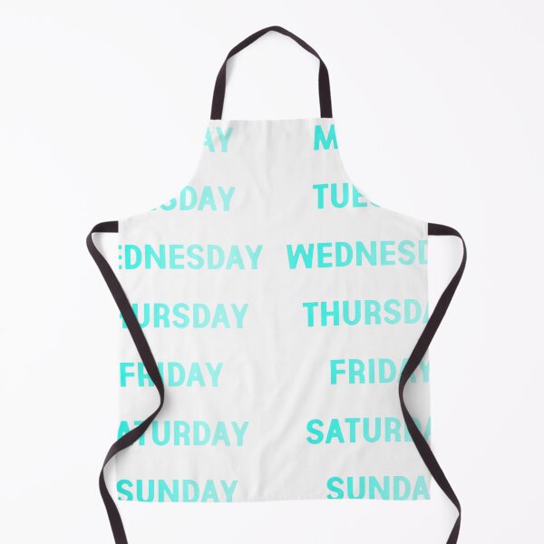 Item preview, days of the week turquoise  designed and sold by Aricyr.