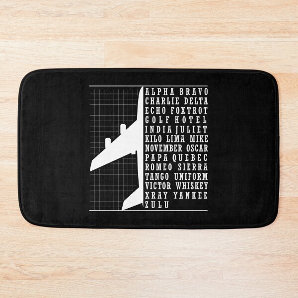 Item preview, Phonetic Alphabet Airplane Pilot Flying Aviation designed and sold by perfectpresents.