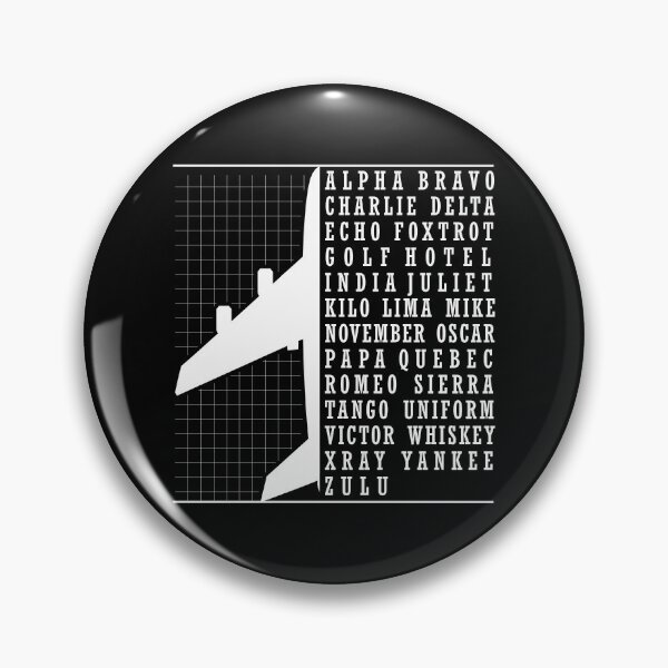 Item preview, Phonetic Alphabet Airplane Pilot Flying Aviation designed and sold by perfectpresents.