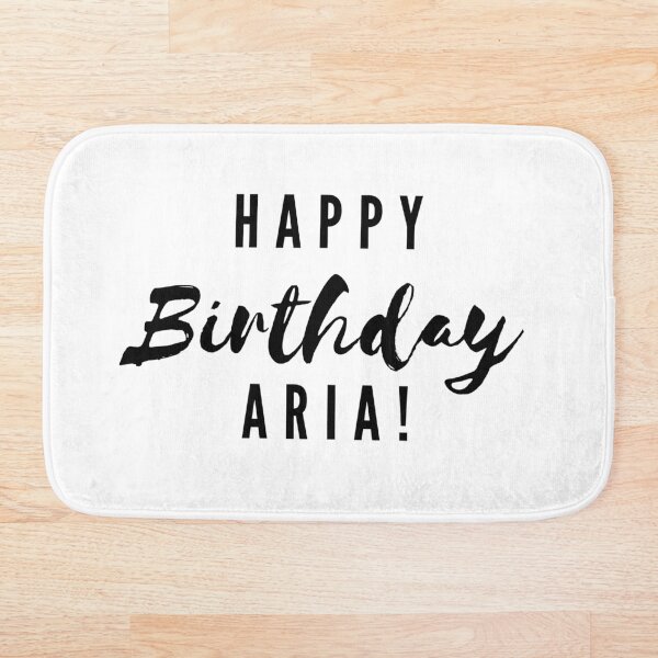 Item preview, ¡Feliz cumpleaños Aria! designed and sold by CreativeText.