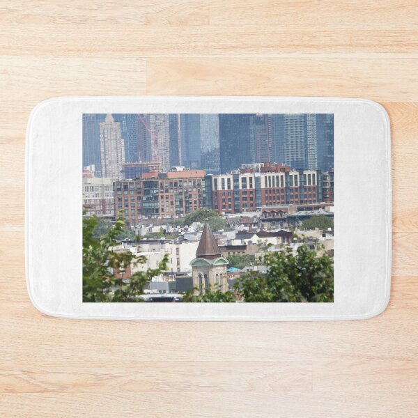 Item preview, Aerial View, Manhattan Skyline, Hoboken, New York City designed and sold by lenspiro.