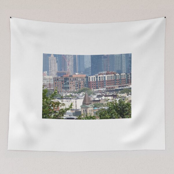 Item preview, Aerial View, Manhattan Skyline, Hoboken, New York City designed and sold by lenspiro.
