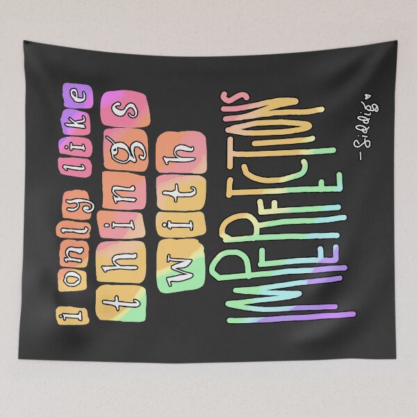 Item preview, I only like things with imperfections designed and sold by almaasi.