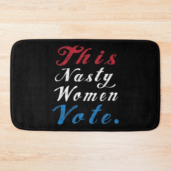 Item preview, This Nasty Women Vote Feminist Political Liberal Voting T-Shirt designed and sold by ecomdesign.