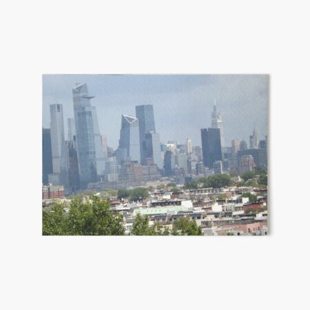 Artikel-Vorschau von Luftaufnahme, Skyline von Manhattan, Hoboken, New York City, designt und verkauft von lenspiro.